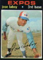 1971 Topps Baseball Cards      132     Jose Laboy